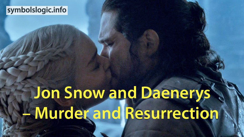 Video Icon with logo Jon Snow and Daenerys – Murder and Resurrection