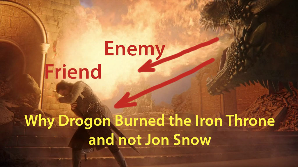 Video Cover Why Drogon burned the Iron Throne and not Jon Snow